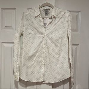 H&M Polka dot button down